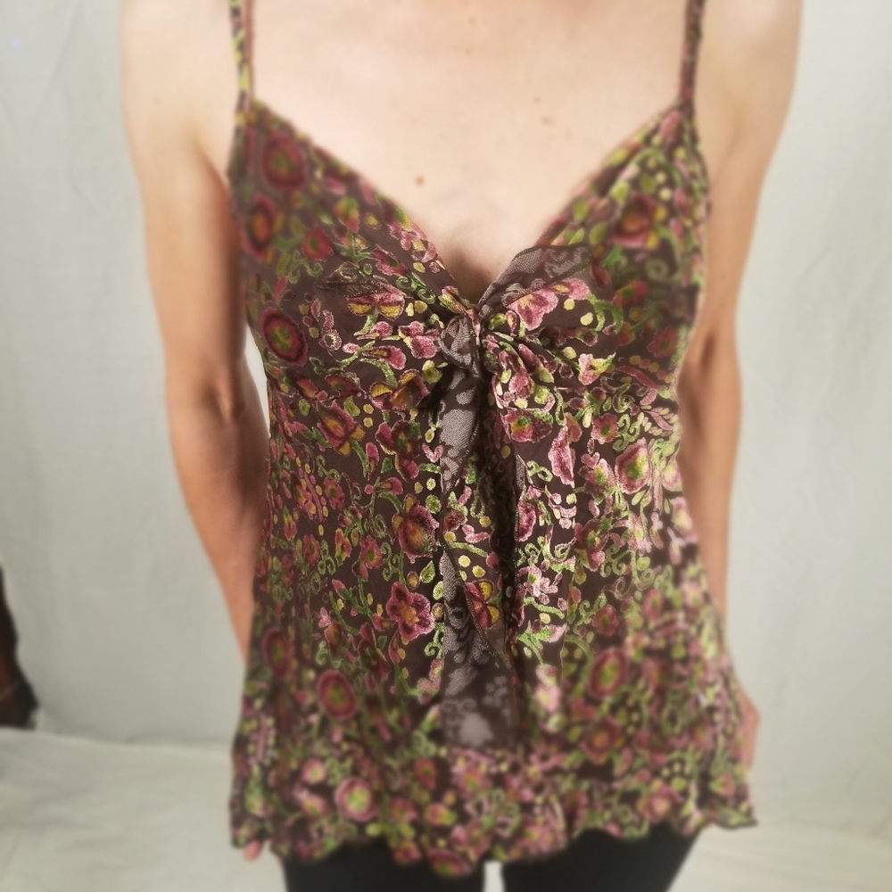 My Michelle Velvet Camisole